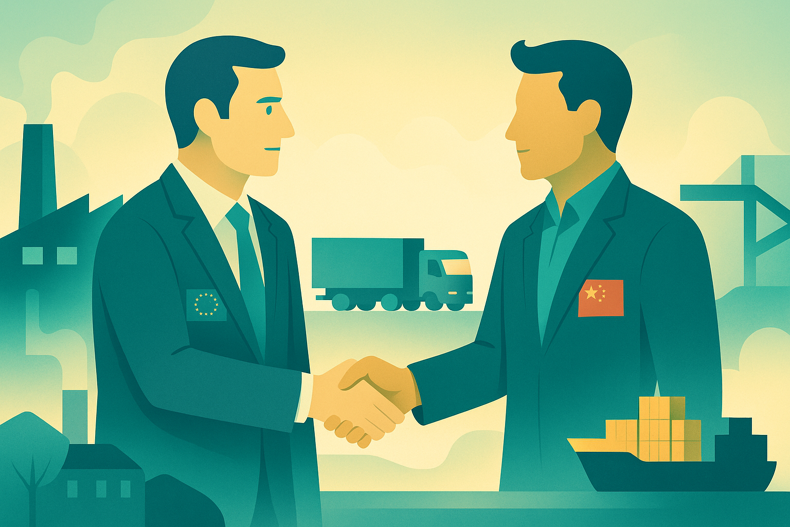 China Sourcing Illustration